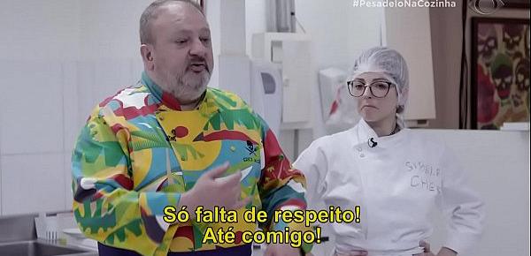  Chef bombado botando francês pra mamar